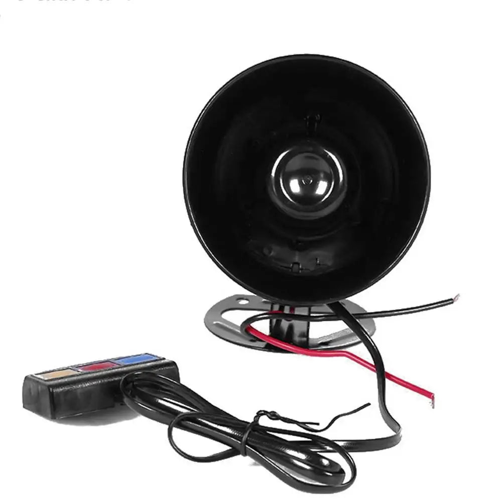 Easy To Use, Universal 12V 20W Car Horn 3 Tone Sound Loud Warning Alarm Police Fire Siren Speaker Motorcycle Automotive Accessories Moto - Premium loud speaker from Lizard Vigilante - Just $22.99! Shop now at Lizard Vigilante