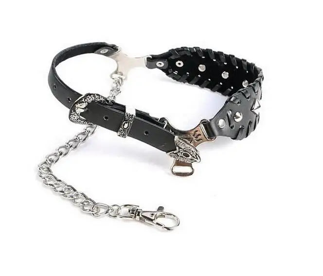 Rivet Rage Boot Chains 2025 – Rock Punk Stage Anklet Accessory for Men & Women