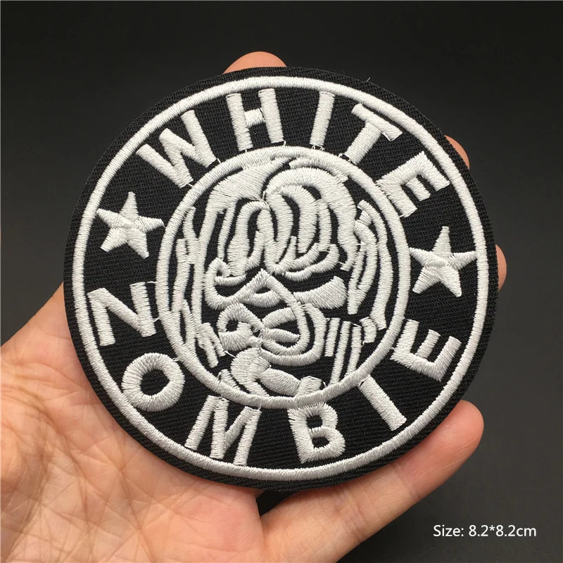 Rock Your World: Embroidered Band & Punk Patches - Premium patches from Lizard Vigilante - Just $1.99! Shop now at Lizard Vigilante