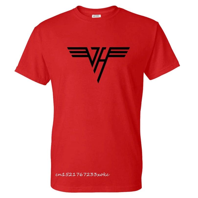 Van Halen Printed T-Shirt - High-Quality 100% Cotton Unisex Rock Band Casual Streetwear for Men - Premium T-shirt from Lizard Vigilante - Just $23.49! Shop now at Lizard Vigilante