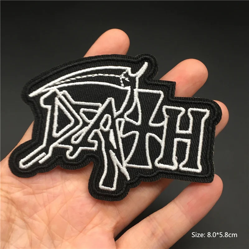 Rock Your World: Embroidered Band & Punk Patches - Premium patches from Lizard Vigilante - Just $1.99! Shop now at Lizard Vigilante