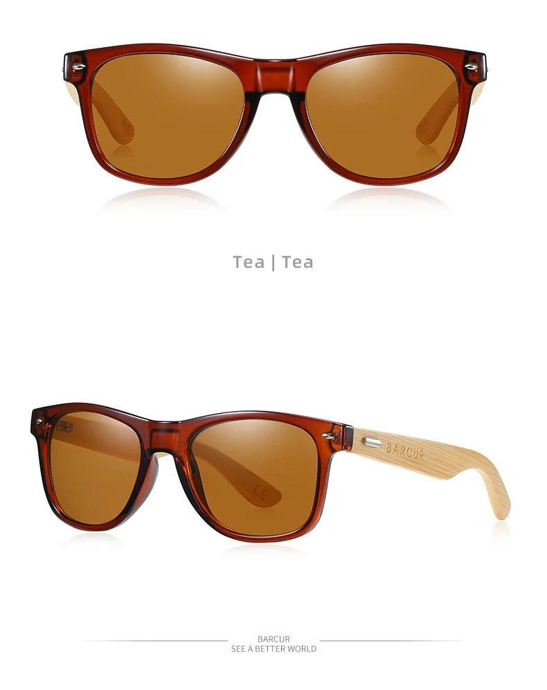 BARCUR “DETONATOR 4175” Bamboo-Wrapped Polarized Eyewear – UV400 Titanium Frame for Riders, Outlaws & Desert Gigs - Premium shades from dsers - Just $42.22! Shop now at Lizard Vigilante