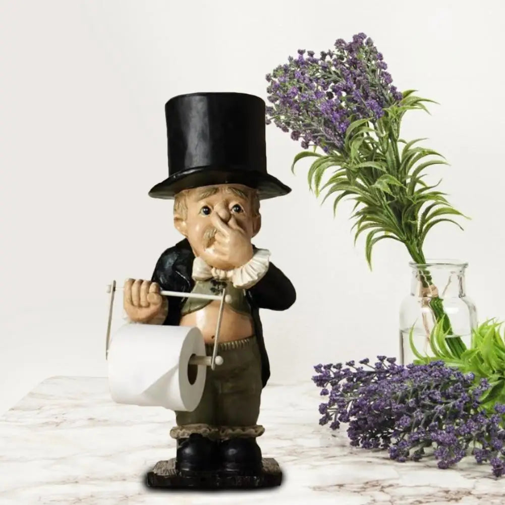 Cute Old Man Shape Statue Model Handmade Decorative Wide Application Display Sculpture Yard Decoration Crafts Home Ornament