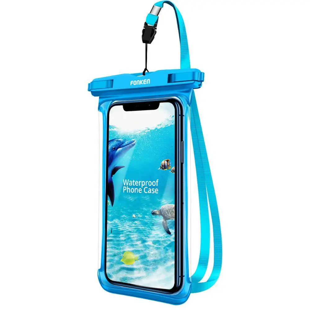 Full View Waterproof Phone Case – Rock the Waves, Keep Your Gear Dry | Snow, Rain, Underwater Survival | Ultimate Waterproof Mobile Pouch for Adventurers - Premium phone case from dsers - Just $17.77! Shop now at Lizard Vigilante