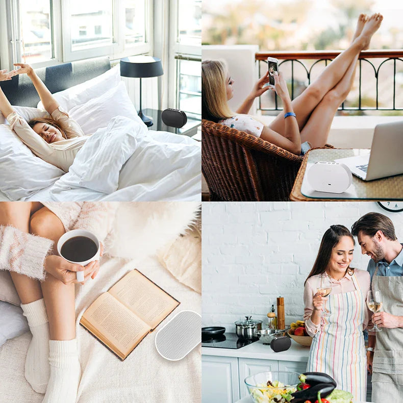 Portable Speaker Smart Bluetooth Wireless 10W Mini Speaker Compact Powerful 2200mAh Support Alexa Spotify Tunein Streaming Music