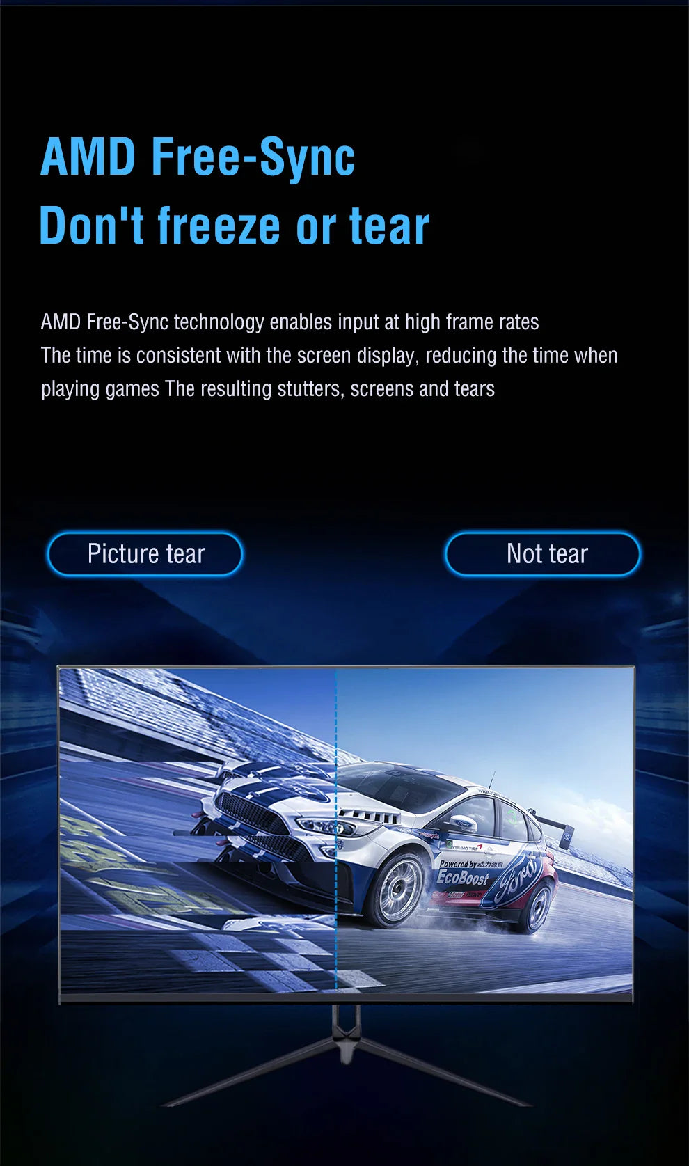 Anmite  27"IPS 4K HDR UHD [3840 x 2160] Gaming Monitor PC HDMI Led Display