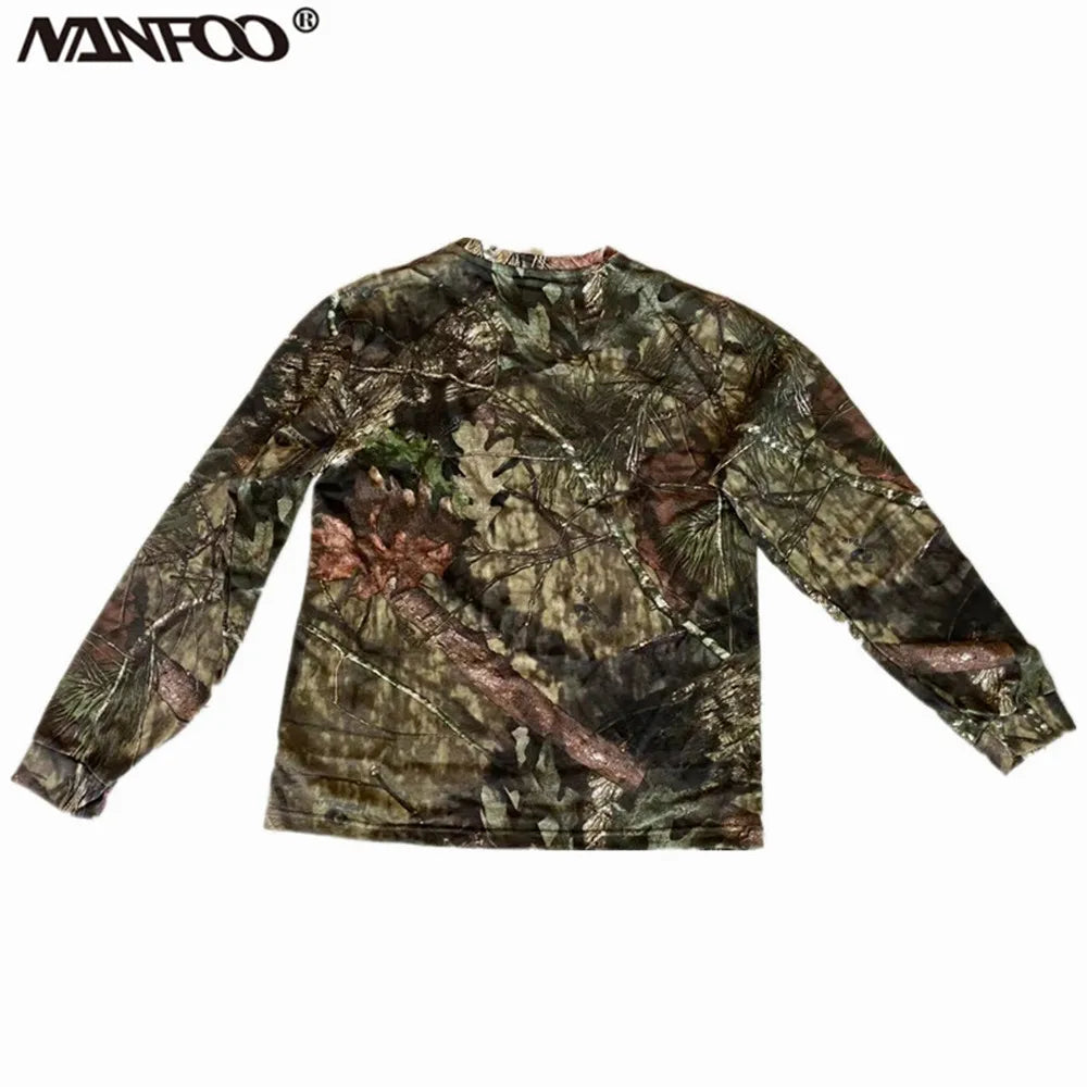 NANFOO Summer Bionic Camouflage Long-Sleeved Shirt - Outdoor Fishing & Hunting Tee - Premium jacket from Lizard Vigilante - Just $31.99! Shop now at Lizard Vigilante