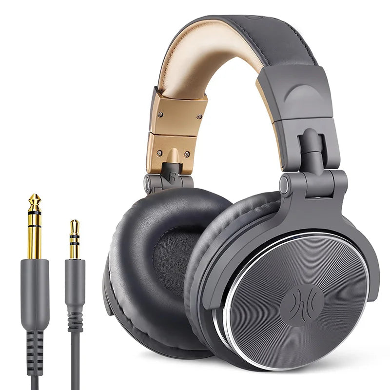 Oneodio Professional Studio Pro DJ Headphones with Microphone - Over-Ear HiFi Monitor Headset for Music, Phone, and PC - Premium headphones from Lizard Vigilante - Just $59.99! Shop now at Lizard Vigilante