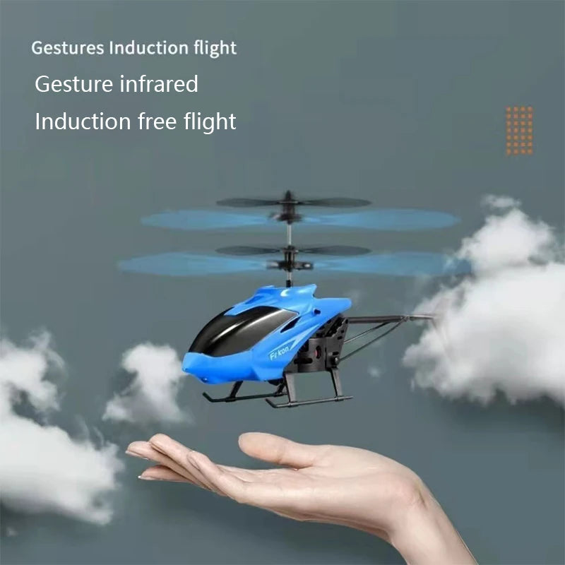 Mini Drone Flying Helicopter Infrared Induction Drone Kids Toys Aircraft Remote Control Toy Boy Gift Practical Jokes Toys - Premium  from Lizard Vigilante - Just $8.99! Shop now at Lizard Vigilante