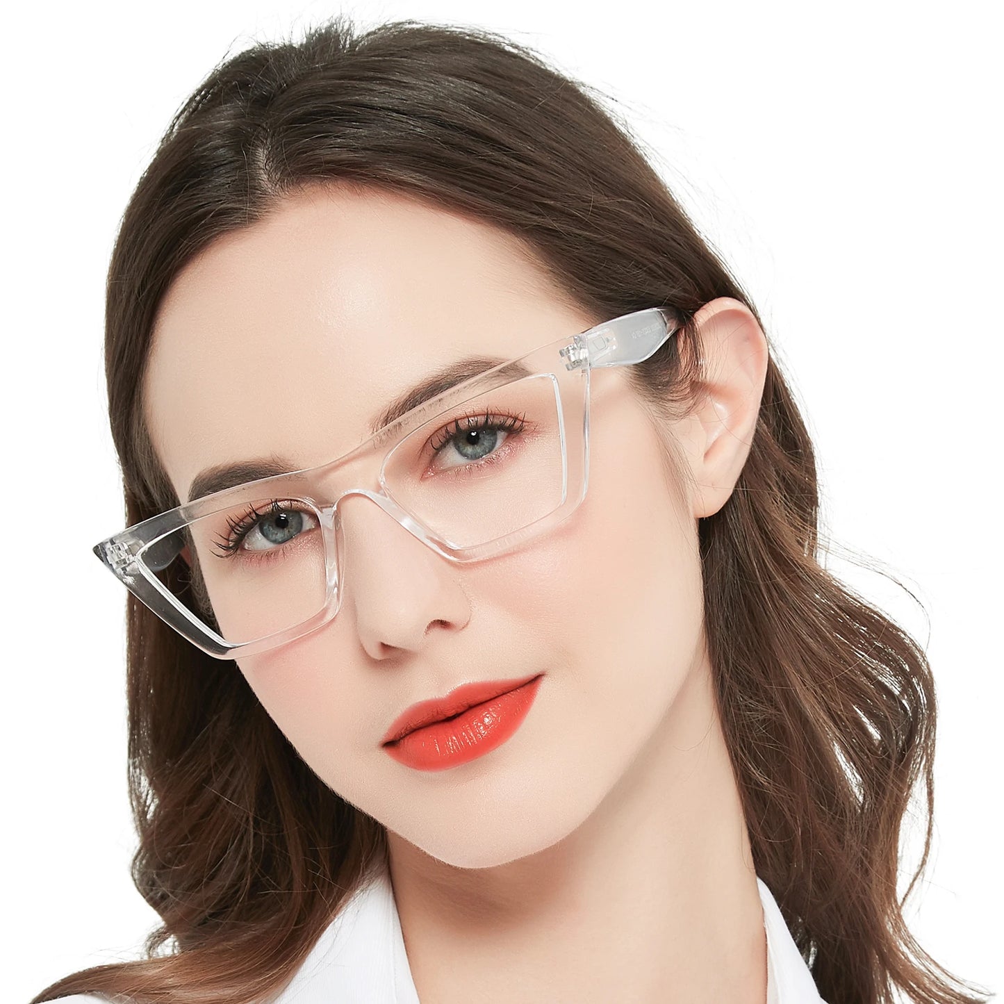 Luxury Oversized Cat Eye Reading Glasses for Women - Clear Lens Eyewear by MARE AZZURO - Premium  from Lizard Vigilante - Just $29.99! Shop now at Lizard Vigilante