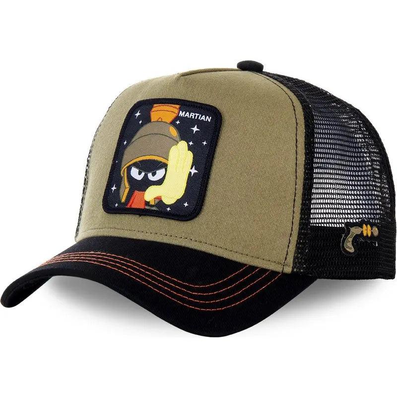 Fire Sale Unisex Anime Cartoon Cap High Quality Patch Draw Baseball Cap Men Trucker Hat - Lizard Vigilante