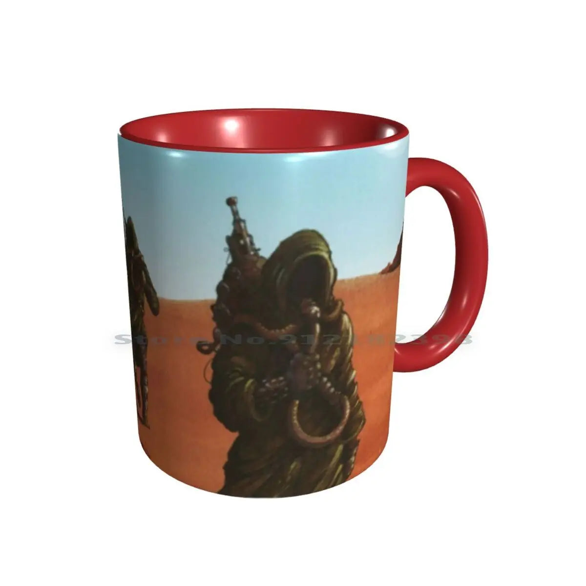 Sleep-Dopesmoker Ceramic Mug – Doom Metal Album Cover Coffee Cup for Music Fans - Premium mug from Lizard Vigilante - Just $19.99! Shop now at Lizard Vigilante