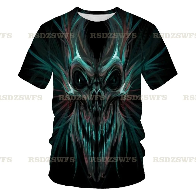 Skull Chug Society – 3D Beer-Drinking T-Shirt for Rockers, Rebels & Weekend Warriors - Premium tee from dsers - Just $54.99! Shop now at Lizard Vigilante