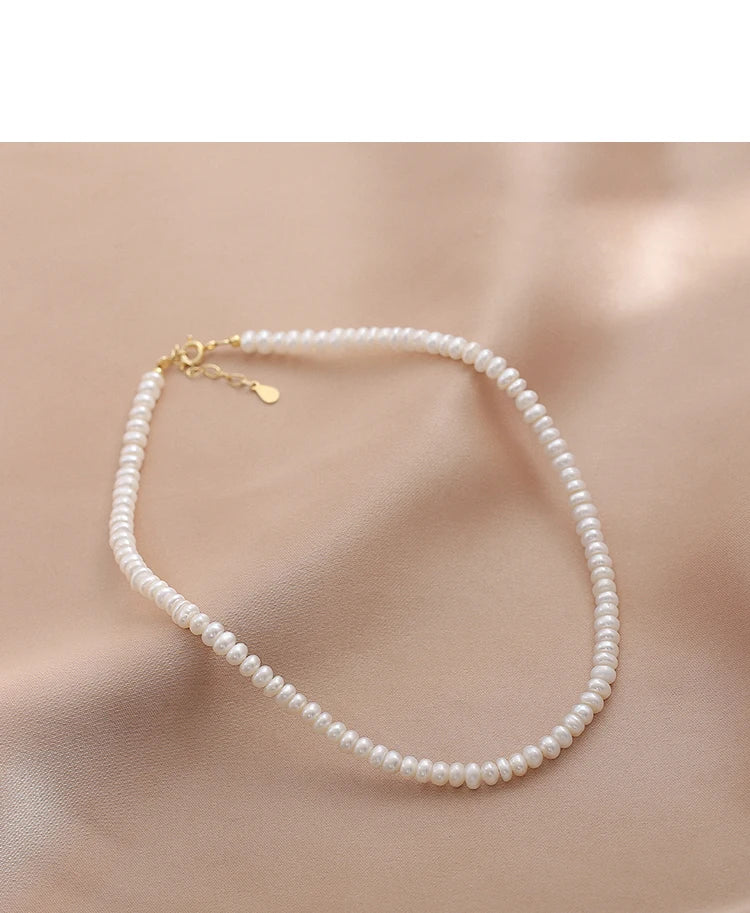 “KISS THE CROWN – 925 Gold-Dipped Freshwater Pearl Choker for Rebels in Silk & Smoke” | Lizard Vigilante Fine Jewelry Exclusive - Premium pearls from dsers - Just $103.99! Shop now at Lizard Vigilante