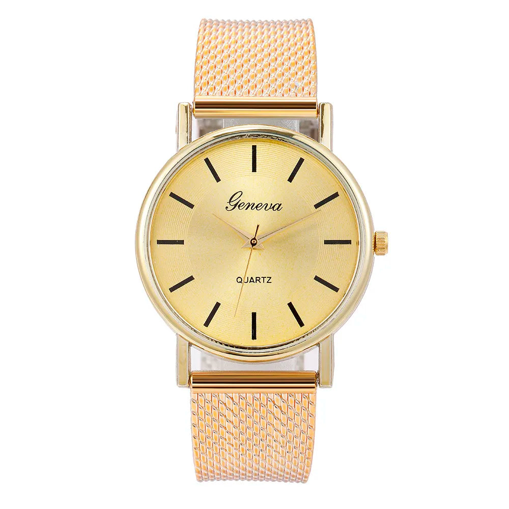 Women Watches Luxury Quartz Braceletes Stainless Steel Dial Casual Bracelet Montre Femme Ladies Watch Zegarek Damski Reloj Mujer - Premium  from Lizard Vigilante - Just $2.99! Shop now at Lizard Vigilante