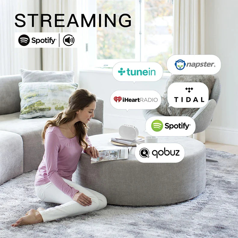 Portable Speaker Smart Bluetooth Wireless 10W Mini Speaker Compact Powerful 2200mAh Support Alexa Spotify Tunein Streaming Music