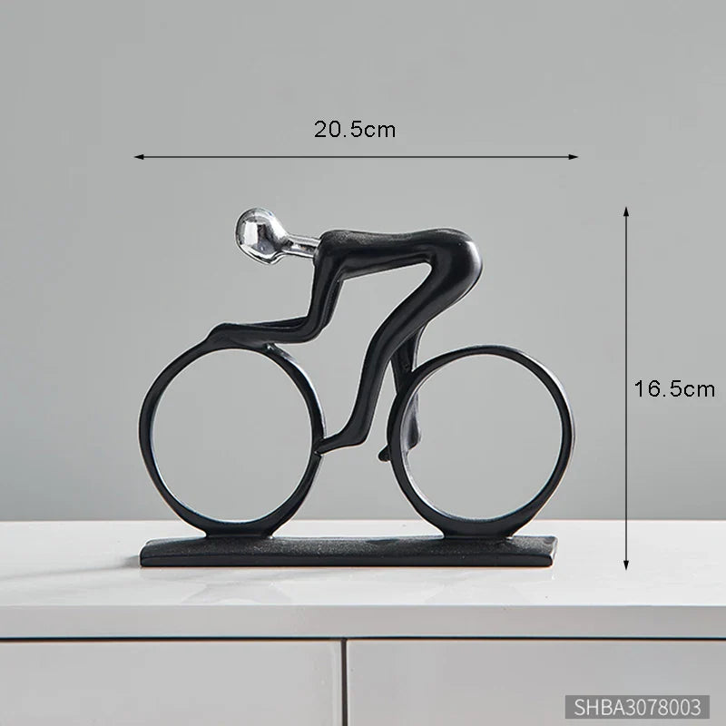 Abstract Sculpture Human Figurines Modern Home Decoration Resin Character Statue Living Room Office Bookshelf Decor Accessories