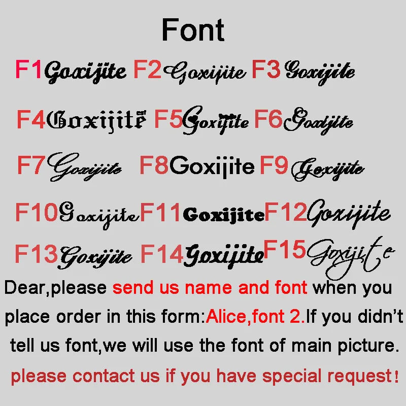 Goxijite Custom Name Collar Customized Crown Heart Nameplate Charm Necklaces Figaro Chain Stainless Steel Women Jewelry Gift