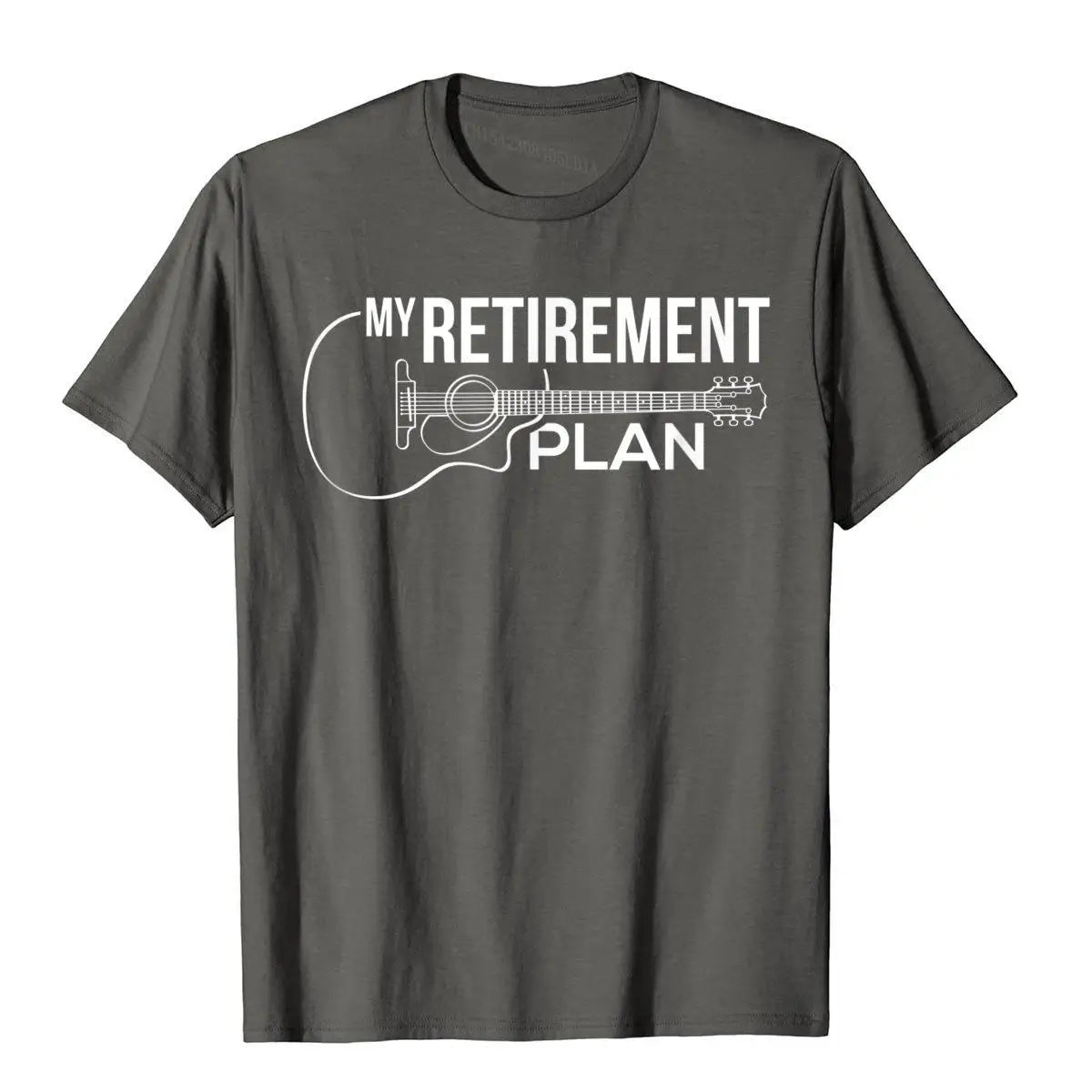 My Retirement Plan Guitar Funny Musicians Shirt T-Shirt Camisas Hombre Tops Tees Cotton Male T Shirts Hip Hop Wholesale - Premium T-Shirt from Lizard Vigilante - Just $20.99! Shop now at Lizard Vigilante