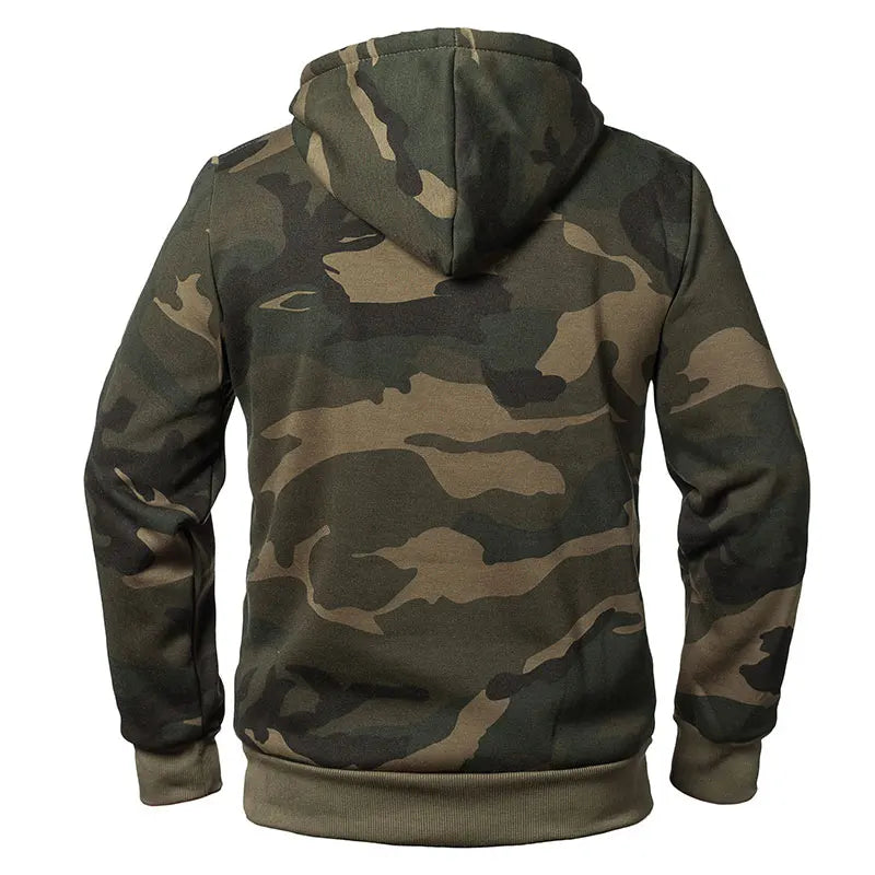 Camouflage Camo King Hoodie: Your Winter Revolution in Style - Premium hoodie from Lizard Vigilante - Just $38.88! Shop now at Lizard Vigilante