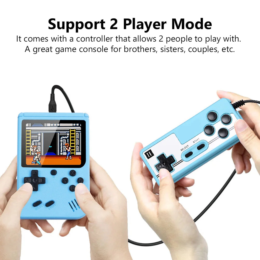 500 Games In One Portable Mini Electronic Video Game Player – Handheld Game Console for Kids, Rechargeable, Fun for All Ages - Premium handheld video game from Lizard Vigilante - Just $33.88! Shop now at Lizard Vigilante