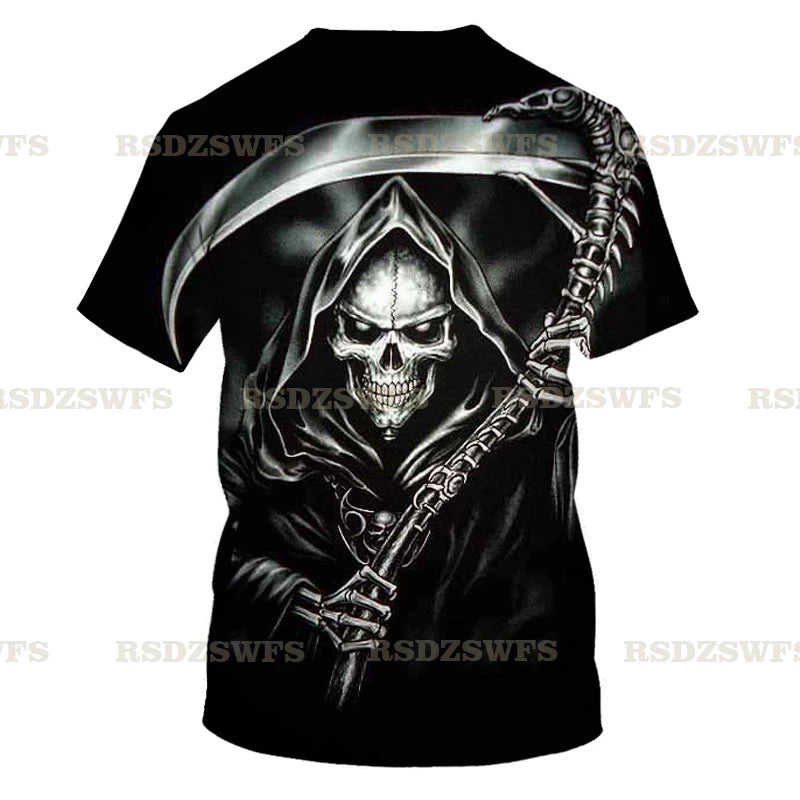 Skull Chug Society – 3D Beer-Drinking T-Shirt for Rockers, Rebels & Weekend Warriors - Premium tee from dsers - Just $54.99! Shop now at Lizard Vigilante