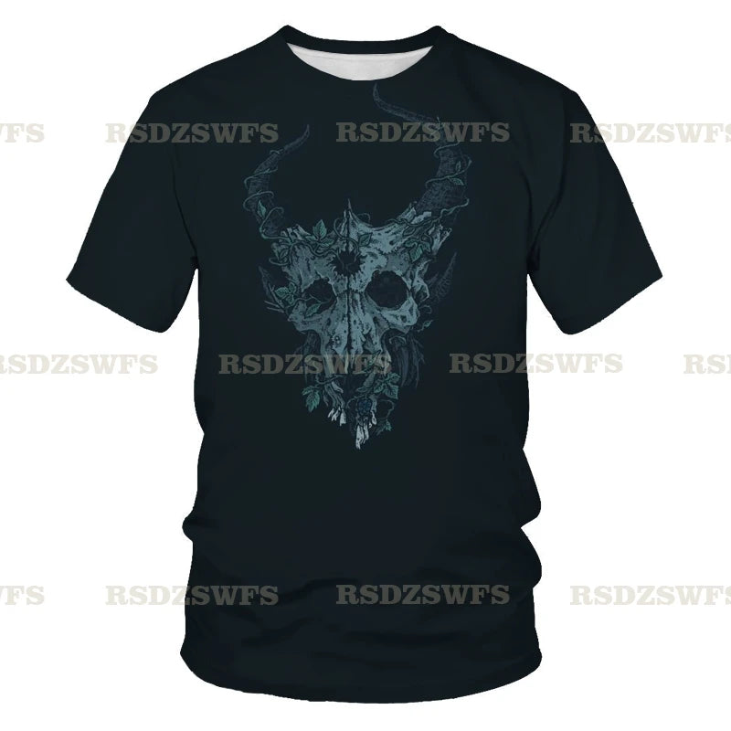 Skull Chug Society – 3D Beer-Drinking T-Shirt for Rockers, Rebels & Weekend Warriors - Premium tee from dsers - Just $54.99! Shop now at Lizard Vigilante