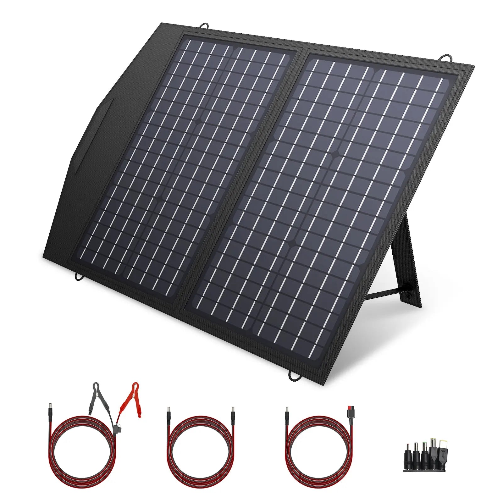 ALLPOWERS 18V Foldable Solar Panel, 60W, 100W, 140W, 200W, Portable Solar Charger for Power Supply, Laptop, Solar Generator, Fishing, Camping - Premium solar panel from Lizard Vigilante - Just $214.99! Shop now at Lizard Vigilante