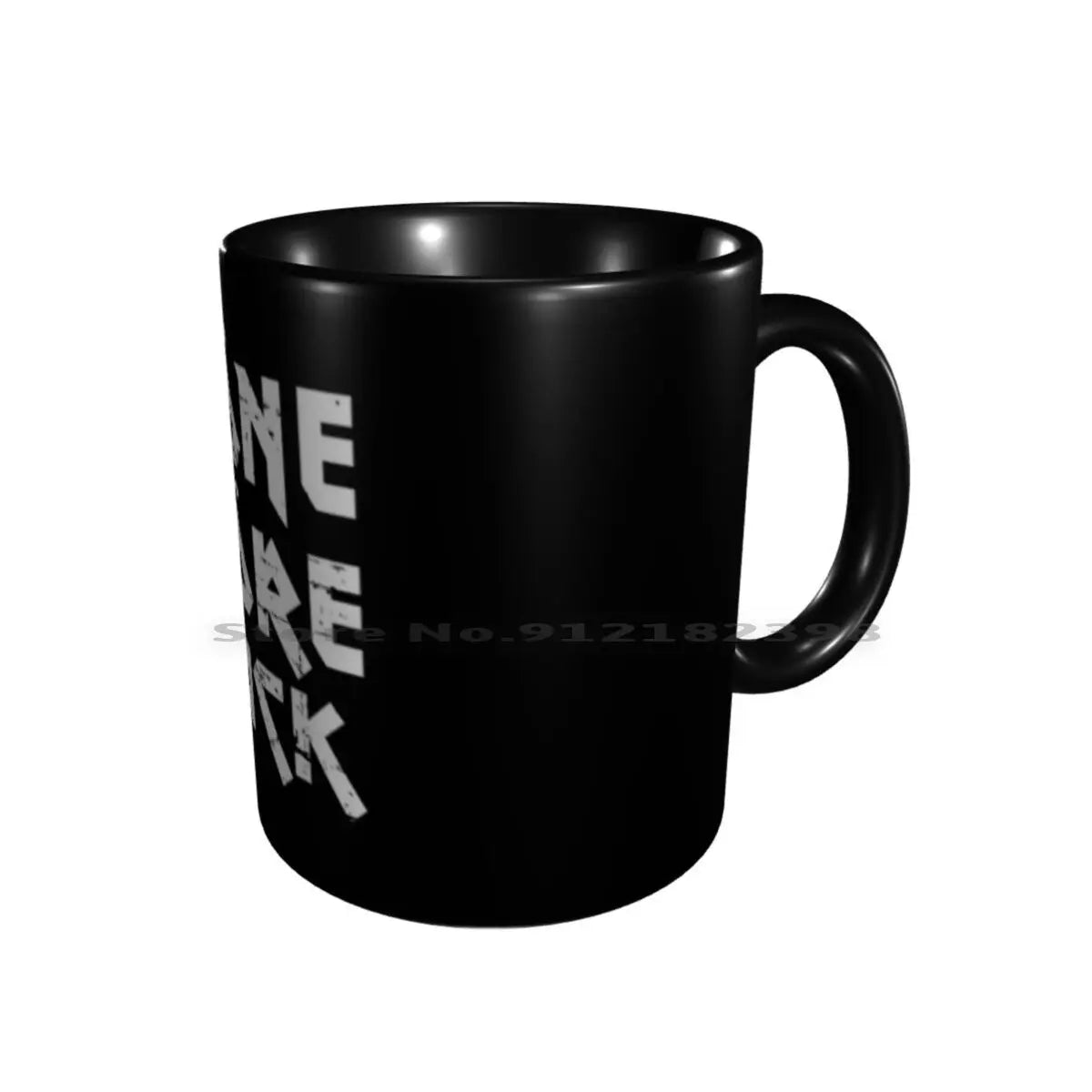 None More Black Ceramic Mugs Coffee Cups Milk Tea Mug None More Black Black Spinal Tap Band Funny Heavy Metal Music Movie - Premium Mug from Lizard Vigilante - Just $17.69! Shop now at Lizard Vigilante