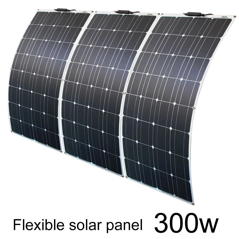 dgsunlight Complete Solar Panel Kit 100W-400W – Flexible 12V Solar Power Charger for Battery, Power Bank, Camping, and Hiking - Premium solar panel from Lizard Vigilante - Just $101.99! Shop now at Lizard Vigilante