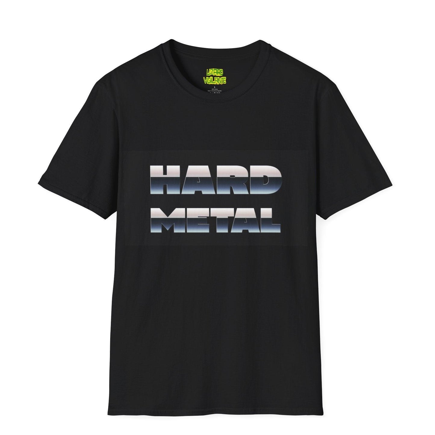 HARD METAL Unisex Softstyle T-Shirt - Lizard Vigilante