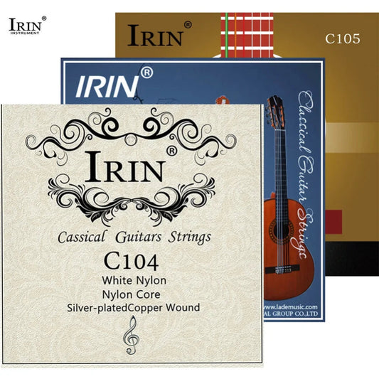 HELLCHORDS  IRIN Nylon Fiber Guitar Strings – 6pc Clear-Tone Shred-Grade Set for Classical Carnage (C100–C106) - Premium strings from dsers - Just $16.22! Shop now at Lizard Vigilante