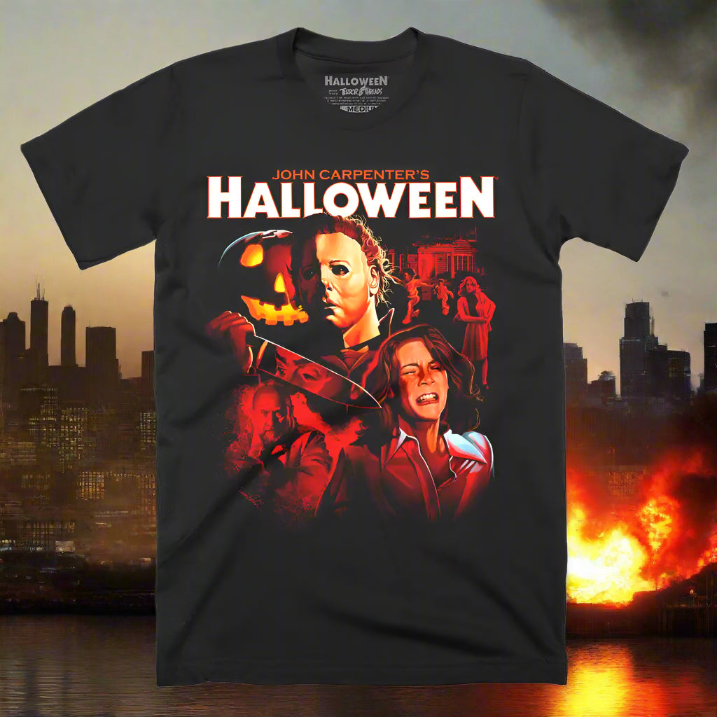 HELLSCREAM THREADS – Halloween Horror Art Tee for Men (Breathable Organic Cotton Casual Fit) - Premium tee from dsers - Just $32.22! Shop now at Lizard Vigilante