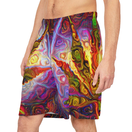 Pot Leaf Basketball Shorts - Premium All Over Prints from Printify - Just $52.22! Shop now at Lizard Vigilante