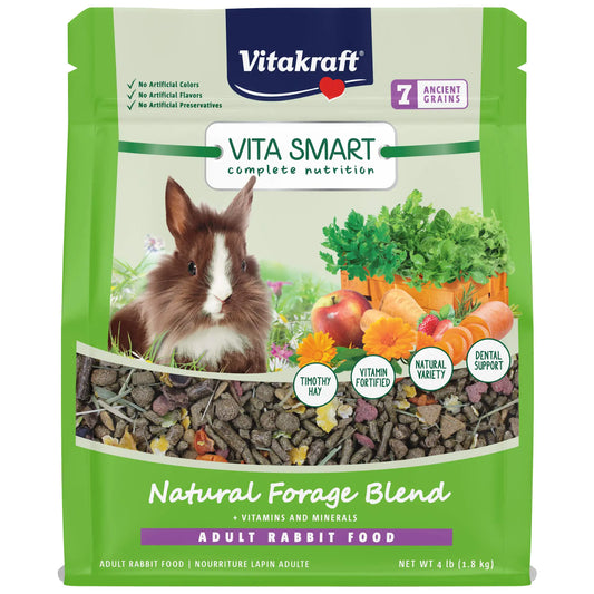 Vitakraft Vita Smart Complete Nutrition Pet Rabbit Food 4 Lb