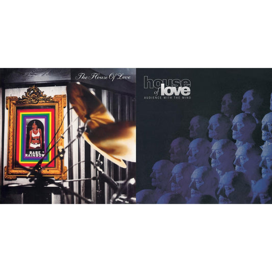 House Of Love - Babe Rainbow (180G/Reissue) & Audience With The Mind (180G/Reissue) - LP Vinyl Bundle