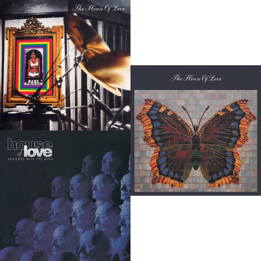 House Of Love - House Of Love (180G/Reissue) & Babe Rainbow (180G/Reissue) & Audience With The Mind (180G/Reissue) - LP Vinyl Bundle