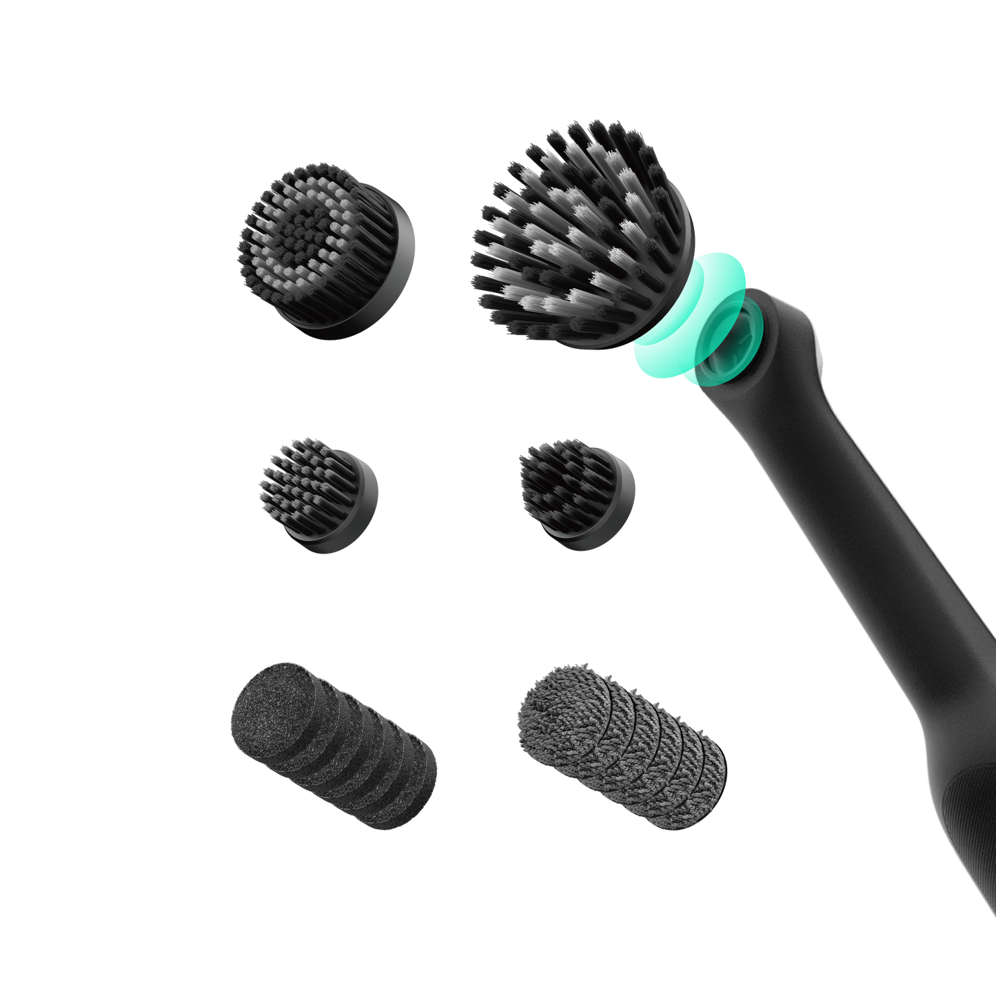 Replacement Brush Heads for HOTO Scrubber