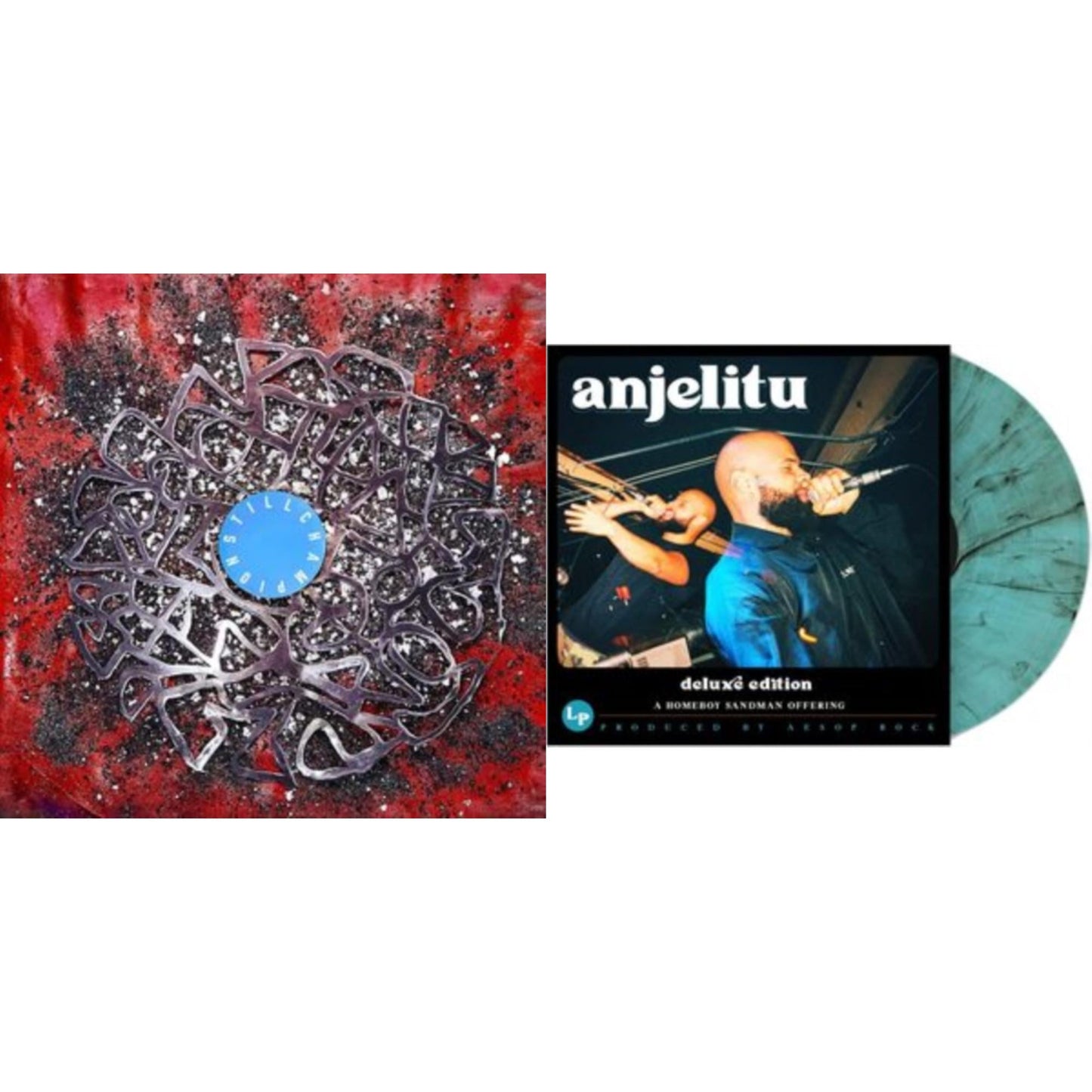 Anjelitu (Deluxe Edition/Electric Blue LP Vinyl) & Still Champion (Blue & White LP Vinyl)