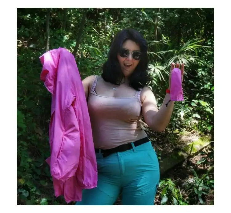 TRVLWEGO Outdoor Running Camping Hiking Bike Sport Jacket UV Proof Ultralight Waterproof Windbreaker Light Rain Proof Coat