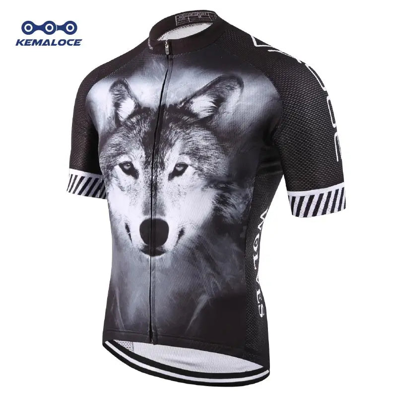 KEMALOCE Cycling Jersey Unique Red Skull Youth Pro Team Bike Sportswear Retro Novelty China Imported Men Bicycle Shirts - Premium jersey from Lizard Vigilante - Just $28.88! Shop now at Lizard Vigilante