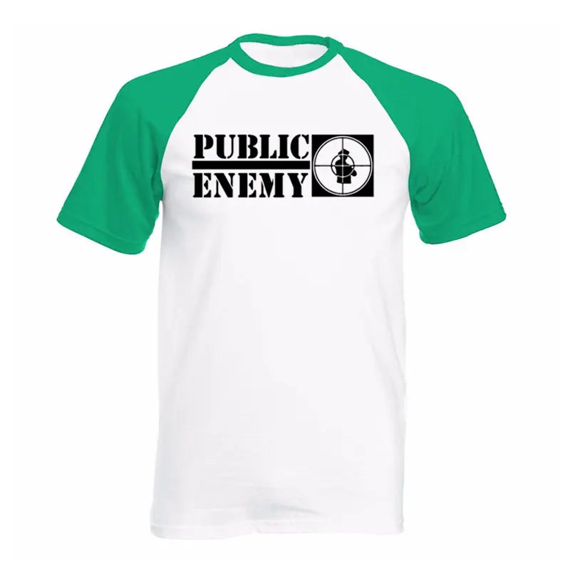 Public Enemy Rock HipHop Rap Music Men's T-Shirt T Shirt Men Short Sleeve O Neck Cotton Casual Top Tee Loose Size - Lizard Vigilante