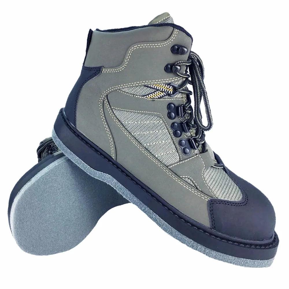 Fly Fishing Shoes Aqua Sneakers Breathable Rock Sport Wading Waders Felt Sole Boots Quick-drying No-slip For Fish Pants Clothing - Premium Shoes from Lizard Vigilante - Just $139.99! Shop now at Lizard Vigilante