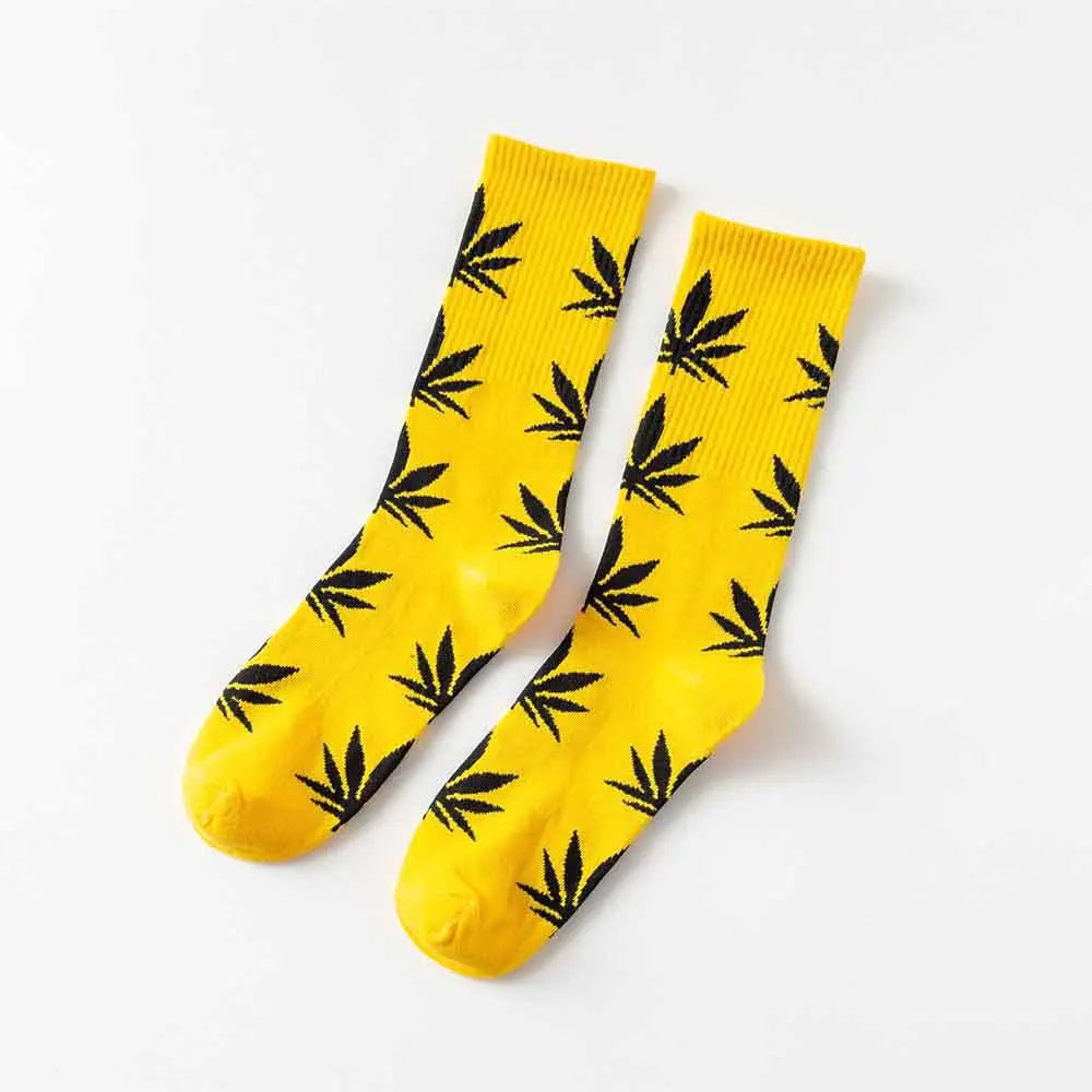 420 Unisex Ankle Sock Hemp Pot Leaf Female Rock Sox Weed Skateboard Hip Hop Men's Socks - Lizard Vigilante