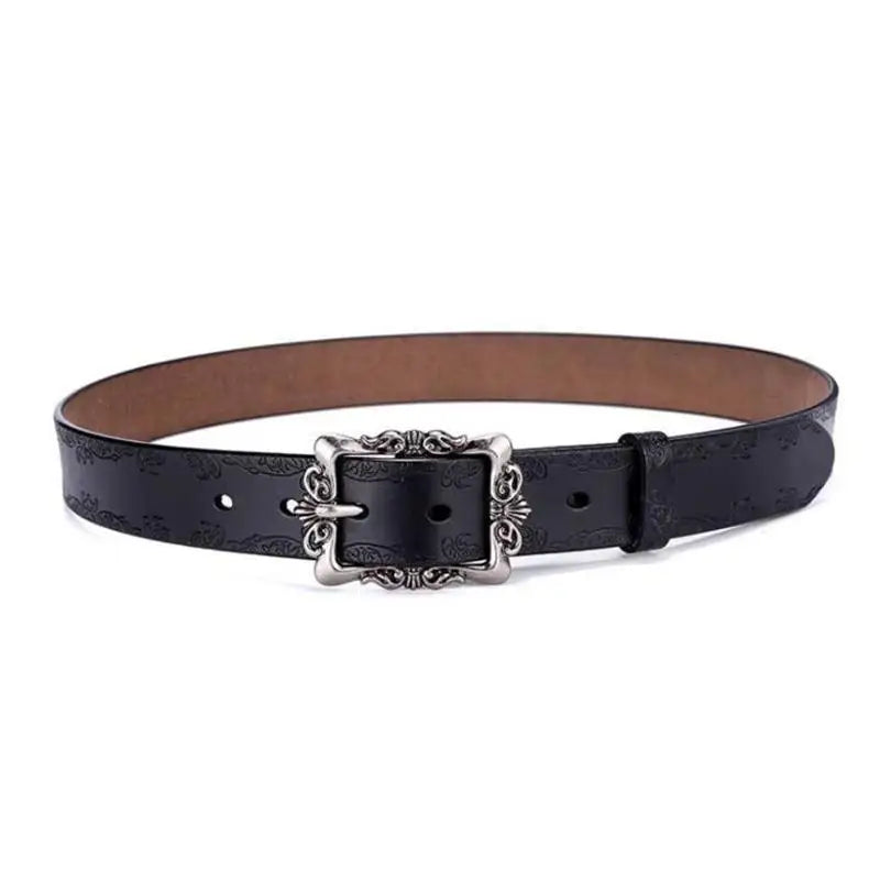 Bokadiao Women's Genuine Leather Belt - Punk Style Designer Belt - Premium belt from Lizard Vigilante - Just $38.99! Shop now at Lizard Vigilante