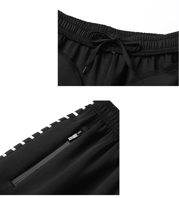 Winter Basketball Tracksuit Men Fashion Reflective Strip Hoodies+Pant Set Outdoor Gym Jogging SportSuit Running Sweatshirt Suits - Premium  from Lizard Vigilante - Just $87.99! Shop now at Lizard Vigilante