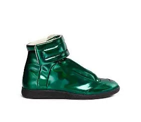 Dipsloot Luxury Brand Men’s Shoes - Shiny Leather Casual High Tops - Premium boots from Lizard Vigilante - Just $128.88! Shop now at Lizard Vigilante