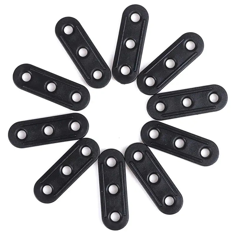 10PCS Tightener Tent Repair Camping Tent Lock Cord Rope Fastener Tensioners Bent Runners Outdoor Camping Accessories