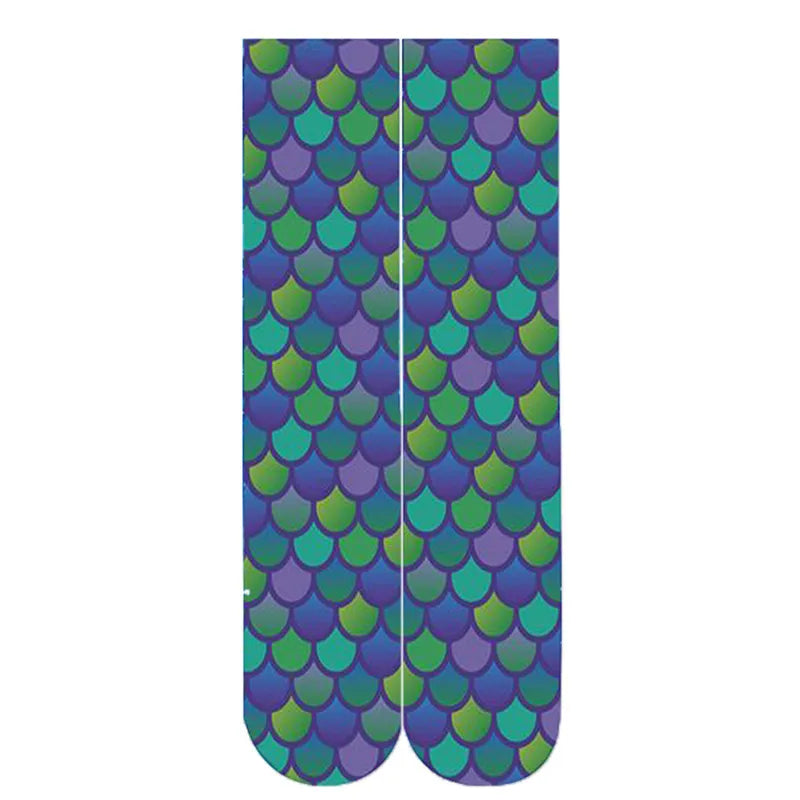 Leopard Snake Sexy Novelty Socks for Women – High Knee Fun & Fashion - Premium socks from Lizard Vigilante - Just $16.99! Shop now at Lizard Vigilante