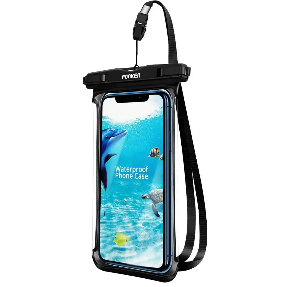 Full View Waterproof Phone Case – Rock the Waves, Keep Your Gear Dry | Snow, Rain, Underwater Survival | Ultimate Waterproof Mobile Pouch for Adventurers - Premium phone case from dsers - Just $17.77! Shop now at Lizard Vigilante